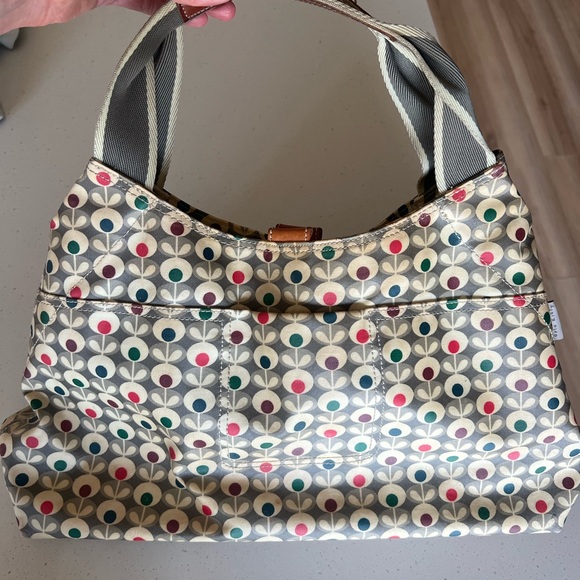 Orla Kiely Multicolor Floral Shoulder Bag - Picture 1 of 6